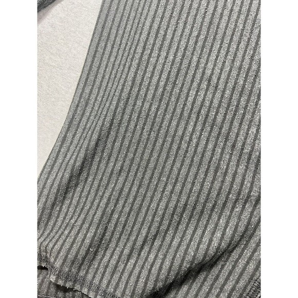 Diane Von Furstenberg DVF Concepts Top Button Down‎ Gray Striped Small Vintage - Picture 4 of 9